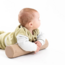 Beige kruiprol voor baby's – stimuleer motoriek en eerste bewegingen