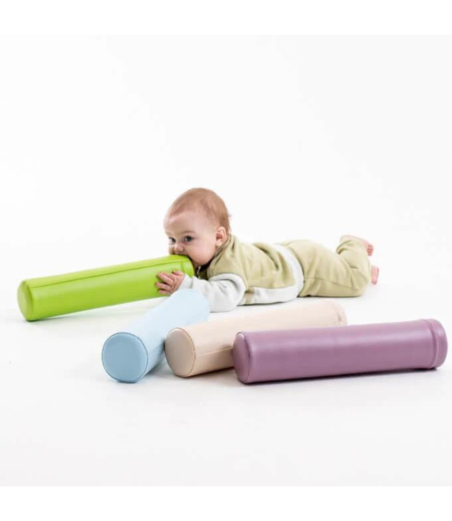 Foam kruiprol in groen – stimuleert balans, beweging en spel