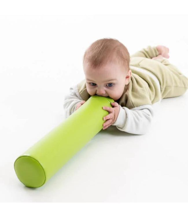 Foam kruiprol in groen – stimuleert balans, beweging en spel