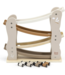 Houten autobaan | Duurzaam speelplezier voor peuters| Beige