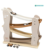 Houten autobaan | Duurzaam speelplezier voor peuters| Beige