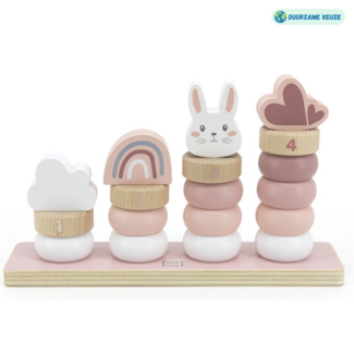 Label Label Houten stapeltoren