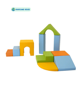 IGLU Softplay Foam blokken set  Creativity | Lichte kleuren