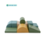 Softplay foam blokken set in turquoise – stimuleert motoriek en creativiteit