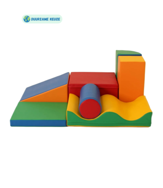 Iglu Foam blokken set Discover | Primaire kleuren