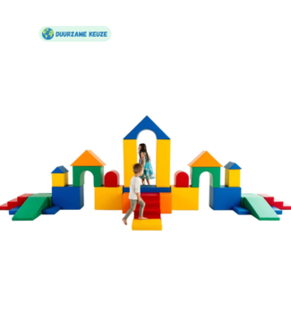 Iglu Foam blokken MEGA kasteel