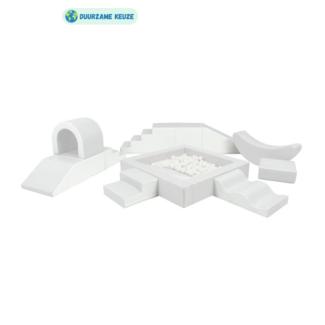 IGLU Softplay Foam blokken party set XXL | Wit