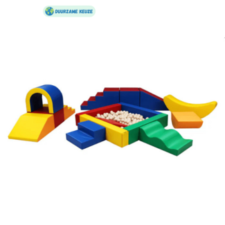 IGLU Softplay Schaumstoff Party Set XXL | Primärfarben