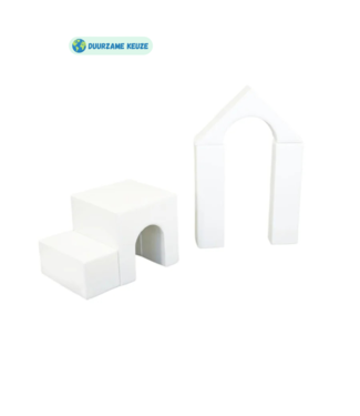 IGLU Softplay Foam blokken set  Challenger | Wit