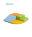 IGLU Softplay Foam blokken set  Corner crawler | Lichte kleuren