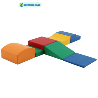 IGLU Softplay Set de blocs en mousse Little Crawler | Couleurs primaires