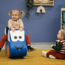 Foam rocker car – safe and comfortable rocking car in blue