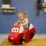 Foam rocker auto – veilige en comfortabele schommelauto in rood