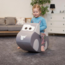 Foam rocker car – safe and comfortable rocking car in grey