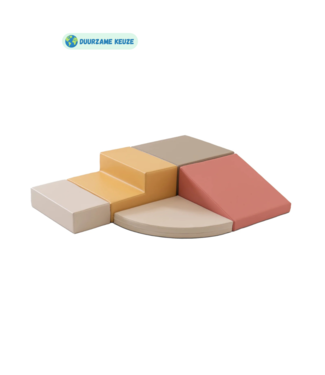 Iglu Foam blokken set Corner | Pastel pink