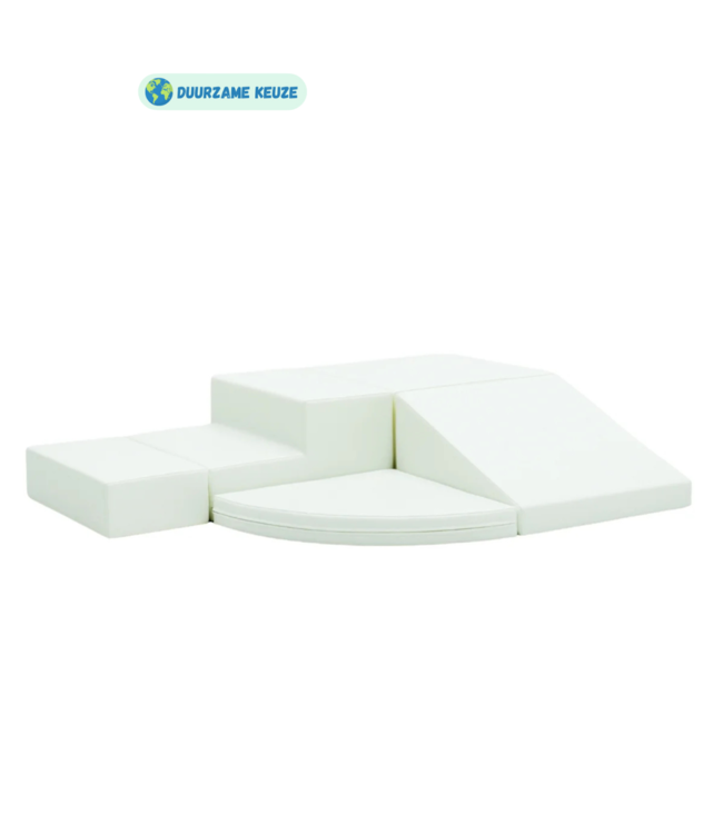 Foam blokken set corner wit – stijlvolle foam blokken voor kinderkamer en ontwikkeling