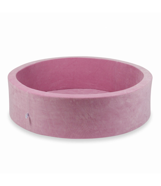 Mimii Ballenbak XXL soft velvet | Donker roze