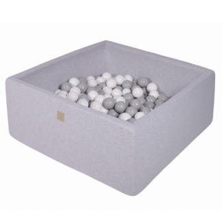 MeowBaby Ballenbak vierkant | Licht grijs