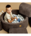 Bruine foam blokken set corduroy – stevig en creatief kinderspeelgoed