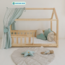 Bedhemel - Boho mint voor Montessori huisbed - Copy - Copy