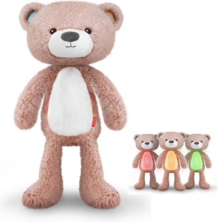 Zazu kids Veilleuse éducative Brody l’ours | Rose