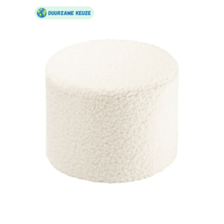 Wigiwama Poef | Creme wit