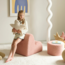 Poef kinderkamer|  Guava pink