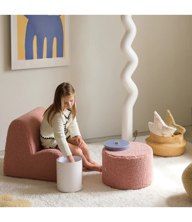 Poef kinderkamer|  Guava pink