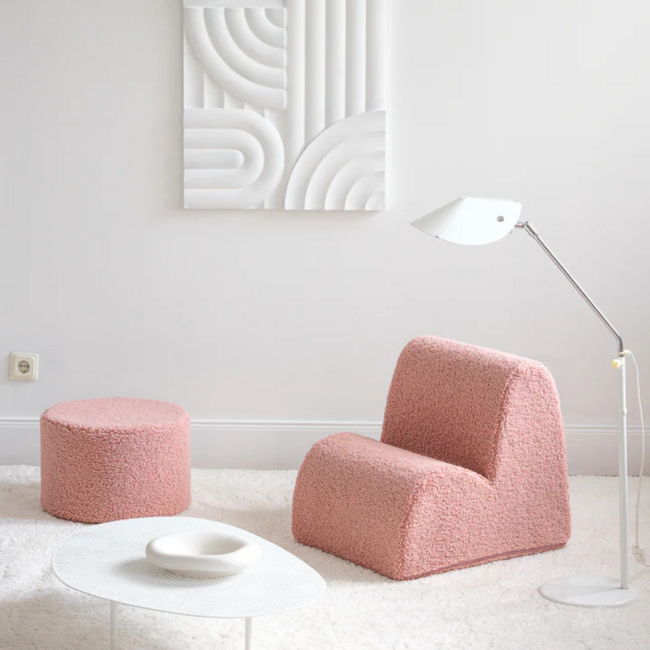 Poef kinderkamer|  Guava pink