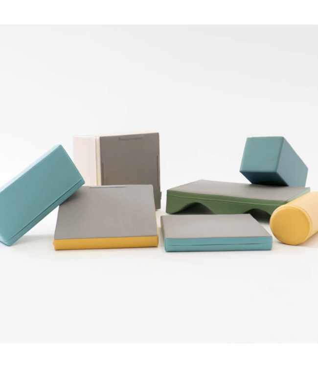 Foam blokken set Discover in turquoise – Creatief spelen en klimmen