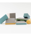 Foam blokken set Discover in turquoise – Creatief spelen en klimmen