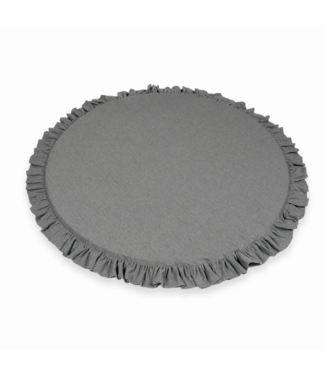 Mimii Foam speelmat rond | Donker grijs