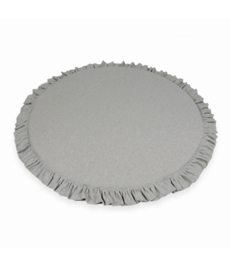 Mimii Foam speelmat rond | Licht grijs