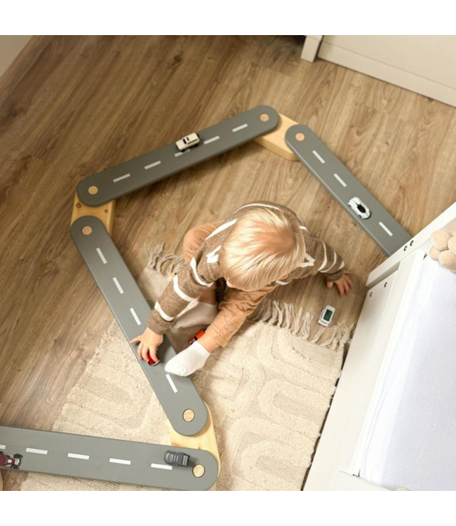 Balansbalk | Montessori speelgoed | Wit