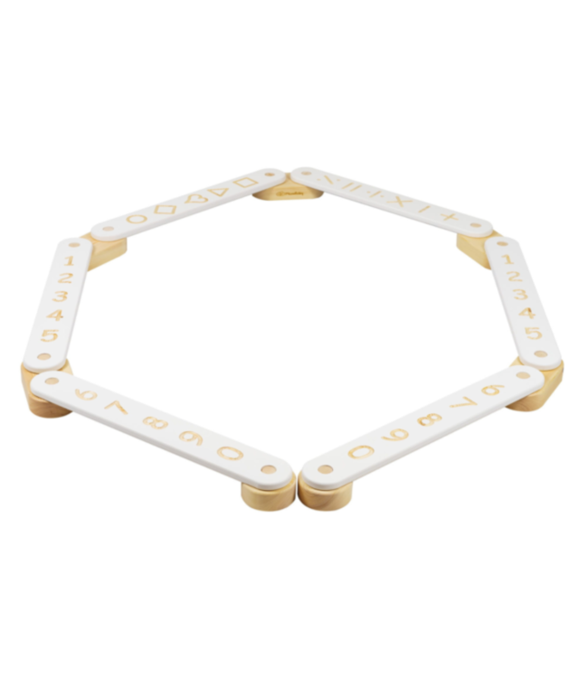 Balansbalk | Montessori speelgoed | Wit