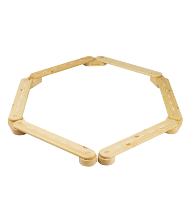 Evenwichtsbalk | Montessori speelgoed | Naturel