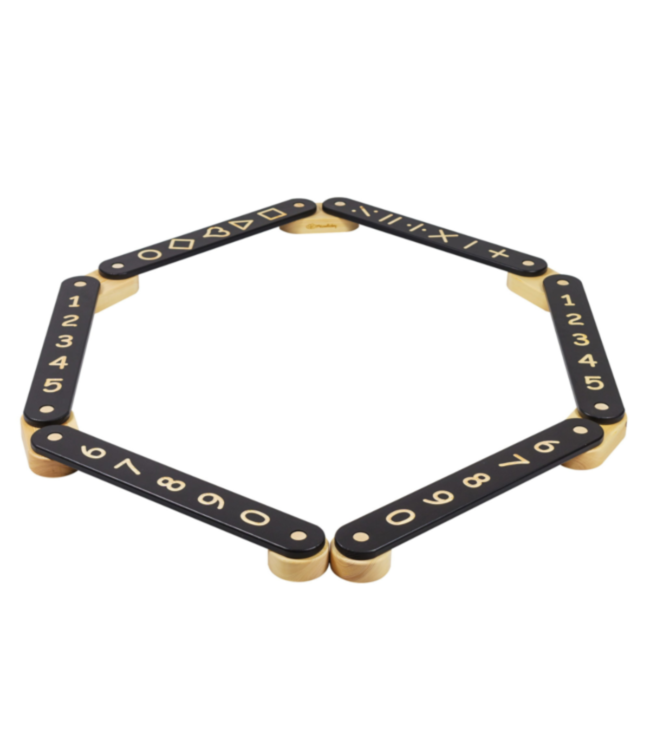 Evenwichtsbalk | Montessori speelgoed | Zwart