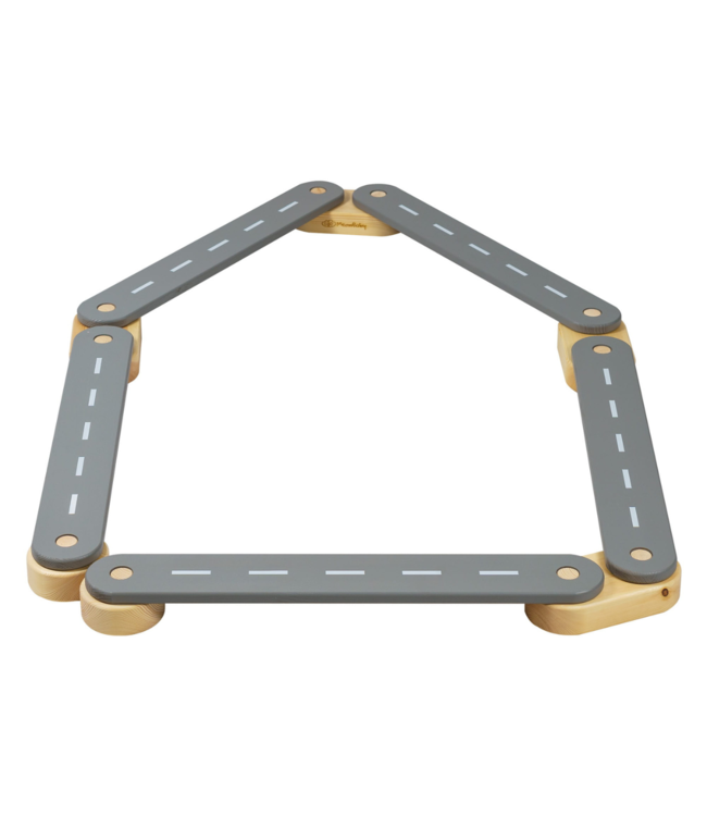 Evenwichtsbalk | Montessori speelgoed | Grijs