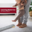 5-piece balance beam in grey – encourages creativity, balance and motor skills in children