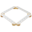 4-piece balance beam in white – encourages creativity, balance and motor skills in children