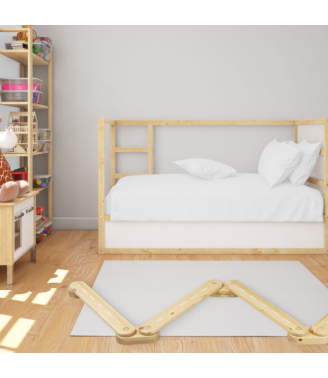 Evenwichtsbalk | Montessori speelgoed | Wit