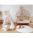 Tipi tent met bloemenprint – romantische boho speeltent voor meisjes