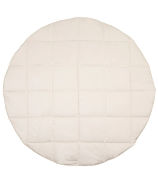 Gewatteerd vloerkleed kinderkamer met bloemenprint uit de Flower Power collectie