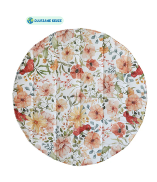 Moi Mili Speelkleed rond | Flower power