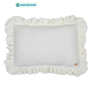 Moi Mili Kussen  met franje | Wit