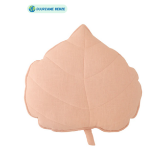 Moi Mili Sierkussen bladvorm | Lichtroze