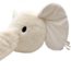 Unieke wanddecoratie olifant Elly in ecru met 3D-effect voor babykamer