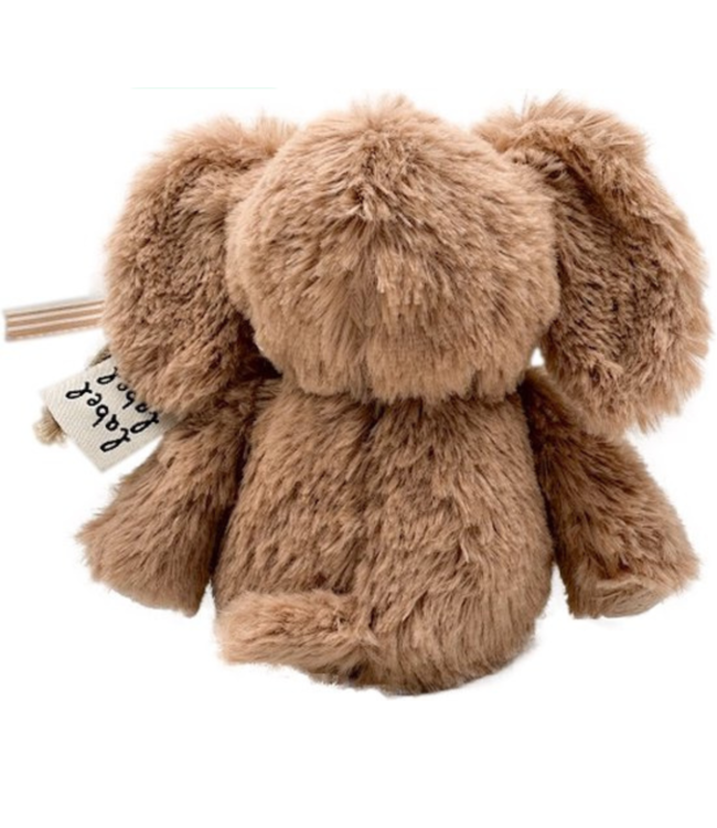 Knuffel olifant |  Bruin  | 15 cm