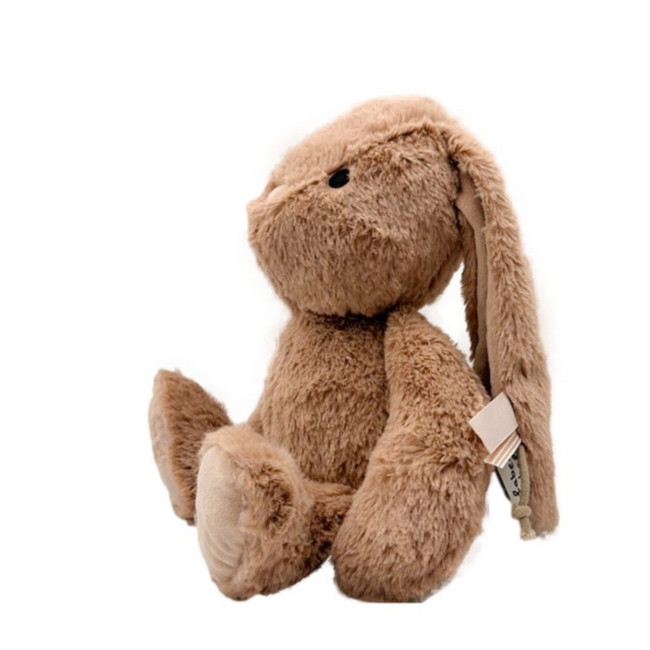 Knuffelkonijn Rosa bruin – 26 cm zacht en duurzaam knuffelvriendje