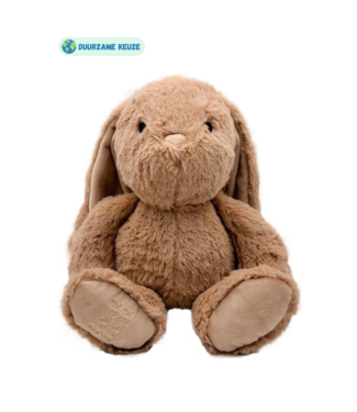Label Label Knuffel konijn  Rosa 26 cm | Bruin